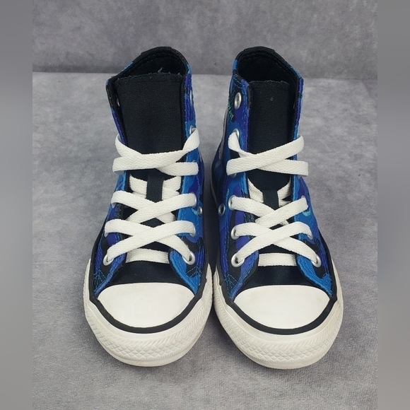 ConverseBoy's Chuck Taylor All Star Hybrid Camo Sneakers little boy size 11 - Picture 4 of 13